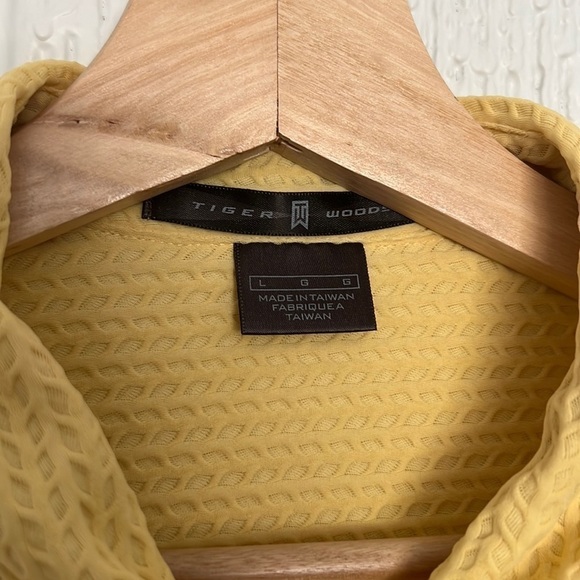 Nike Tiger Woods Collection Men’s Polo Textured Design - Size Large - Picture 6 of 10